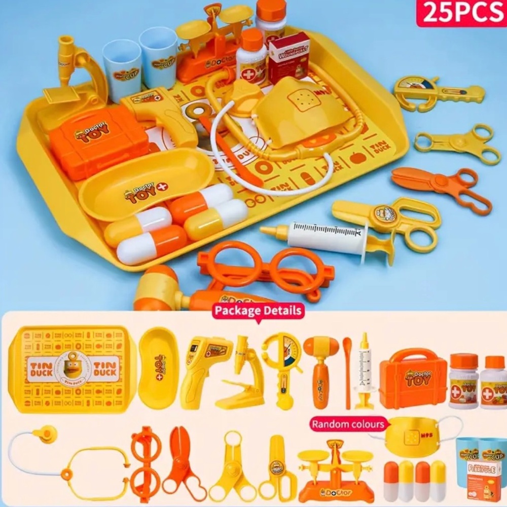 Mailipox Kids Plastic Doctor Set (25 pcs)